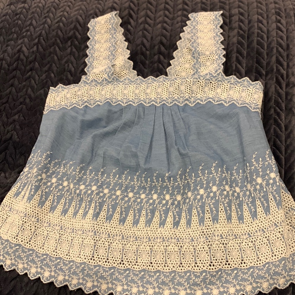 Chambray Top